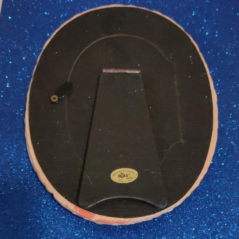 Russ Pink Rose Oval Picture Frame